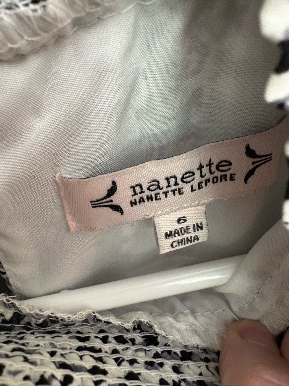Nanette Lepore Pleated Smocked Mock Neck Midi Dress - Size 6 - Picture 3 of 7